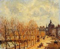 Pissarro, Camille - Quai Malaquais, Morning, Sunny Weather